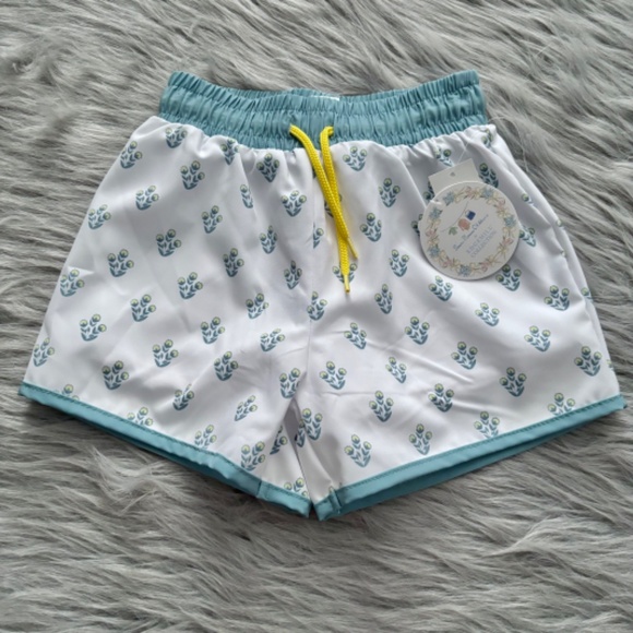 Edgehill Collection Boys Nwt Lot of 2 Swim Trunks Shorts - Picture 2 of 7